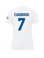 Billige Inter Milan Juan Cuadrado #7 Bortedrakt Dame 2023-24 Kortermet